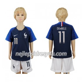 Fotbalový Dres Francie Dembele 11 Dětské Domácí MS 2018